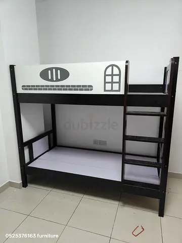 Stylish Bunk Bed for Kids - Perfect Space Saver!