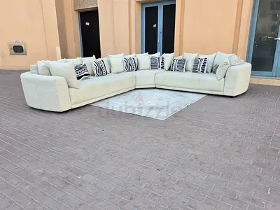 Pan home Qupid corner sofa