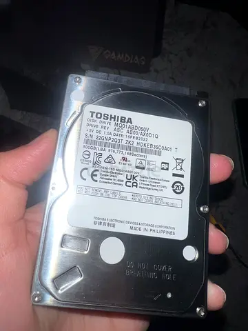 500GB HDD