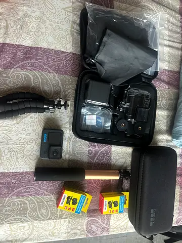 GoPro hero 12 with complete Accessory Kit