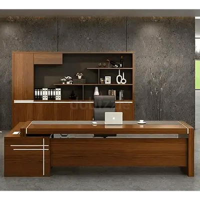 Flow Executive Table – Custom-Made L-Shape Manager  Chairman Desk