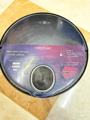 Cecotec Robotic Vacuum Cleaner with Laser Technology caster wheel broken only repair and use