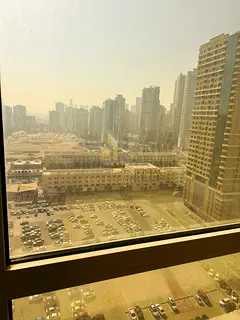 For rent: Two-bedroom apartment with a living room in Al Khan area, Rose Tower. Spacious area, open