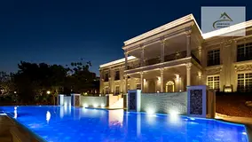 THE MOST LUXURIOUS CORNER VILLA IN AL HOSHI WITH A SWIMMING POOL A LARGE GARDEN | | ROYAL FINISHING.