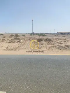 For sale: a plot of land in the Emirates Industrial City, Al-Sajaa Industrial area. Excellent locati