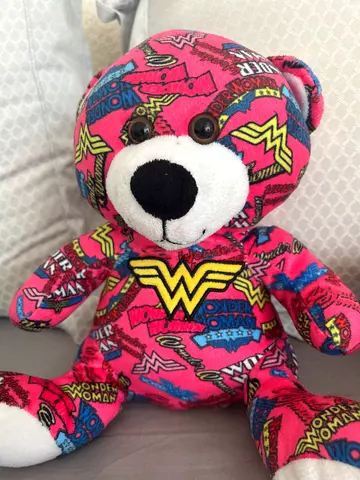 Wonder Woman Themed Stuffed Bear