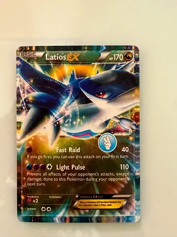 Latios EX Pokemon Card - Rare Collectible