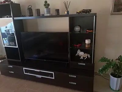 Cabinet with TV table for sale in perfect condition