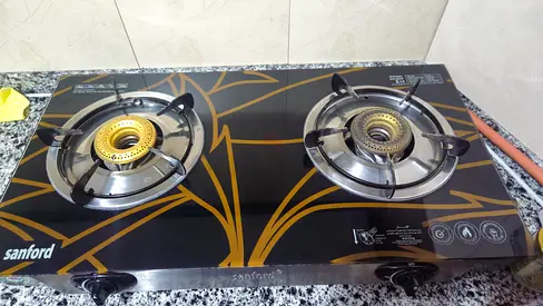 Sanford Double Burner Gas Stove for Efficient Cooking