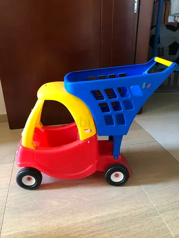 Colorful Riding Toy Cart for Toddlers