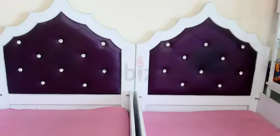 Stylish Purple Twin Bed Headboards for Sale