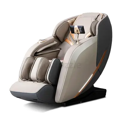4D Full Body Massage Chair With Voice Control | Grey