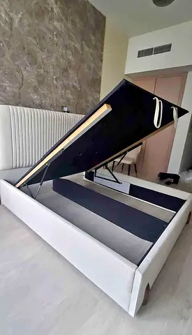 Stylish and Functional Storage Bed