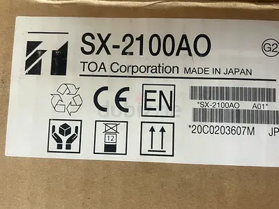 TOA SX-2100AO Audio Output Equipment - Made in Japan
