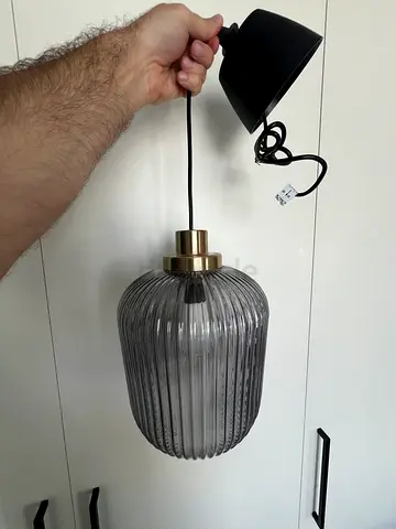 IKEA Glass Pendant Light
