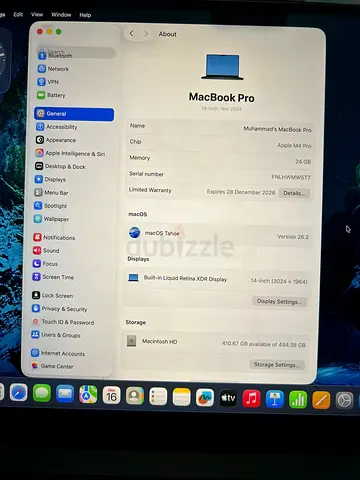 Apple MacBook Pro m4 Pro 2025 Model - High Performance- Apple warranty