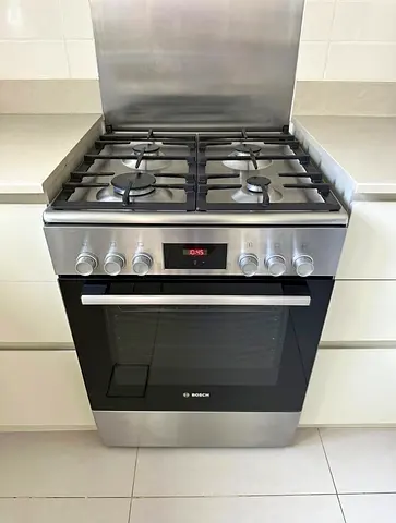 Bosch last model cooker top gas oven electrice digital 60/60 cm
