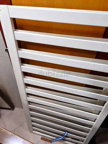 Baby White Wooden Bed ( without mattress)