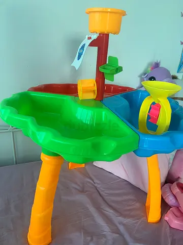 Colorful Water Play Table for Kids