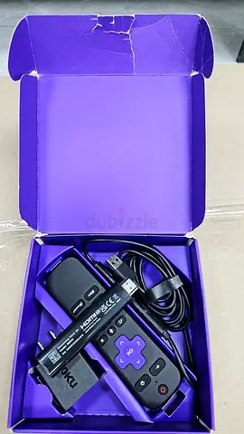 ROKU STREAMING MEDIA PLAYER STREAMING STICK 4K 2021 (3820RW2) BLACK