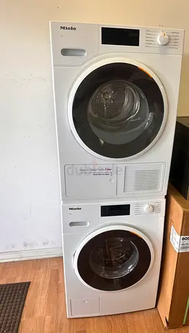 Miele washer and dryer separate set for sale 8+8 kg