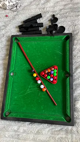 Mini Tabletop Pool Game Set