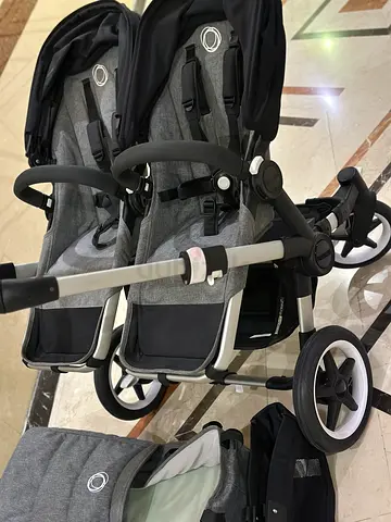 Bugaboo donkey double stroller as new