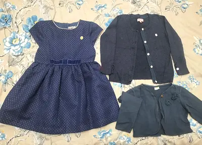 All for 50 AED High branded set of girls clothes 4-6 years old Brands Sergent Major, Sacoor, Aomi