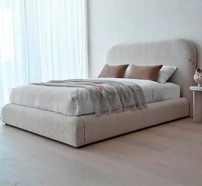 Brand New Stylish Soft Textured Bed Frame