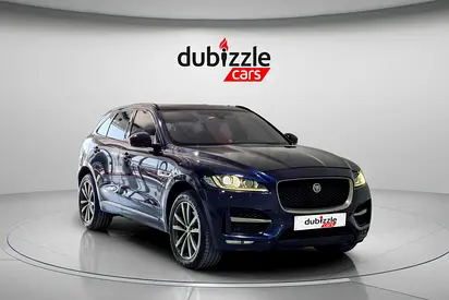 AED 1000/month | 2017 Jaguar F-Pace 35T R-Sport | GCC Specs | Ref#429739