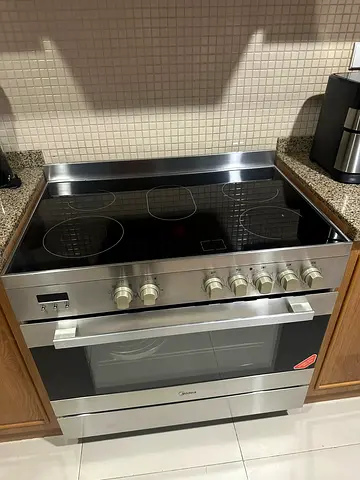 Midea Electric Cooker 5 Burner 90 Cm Latest Model