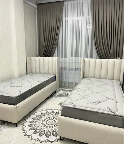 Elegant Comfortable Bed Set with Mattresses