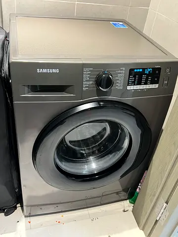 Samsung Washing Machine With Hygiene Steam, Digital Inverter Technology 1400 RPM - 8 Kg 8 Kg 930 W W