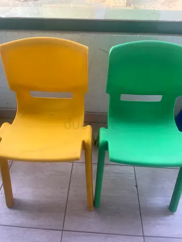 Colorful Kids Chairs - Perfect for Playtime! 25 for both
