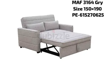 Modern Grey Sleeper Sofa Bed for Cozy Spaces