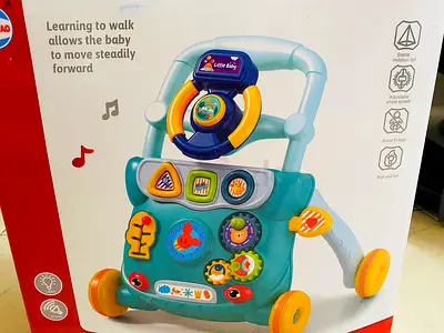 Interactive Learning Walker for Babies