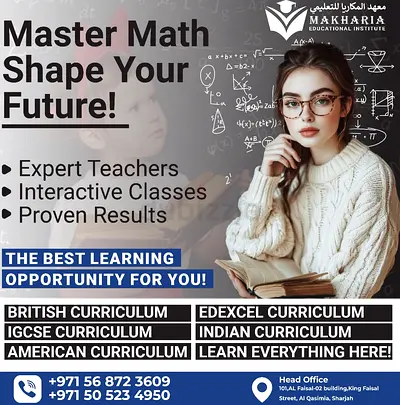 Tuitions Classes at 6th to 12th Grad Sharjah.