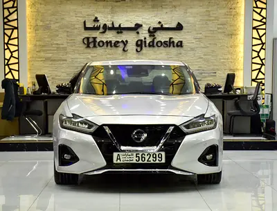 AED 452 EMi for 5Yrs | Nissan Maxima SV ( 2021 Model ) in Silver Color American Specs
