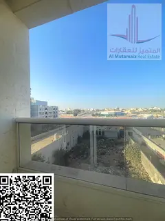 Two master bedrooms, 1500 sq ft / Two balconies / Free parking space / Near Dubai exit / Al Rawda 3