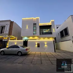 *peace be upon you* A new villa for sale in Al Yasmin in the project of happiness, close to the gard