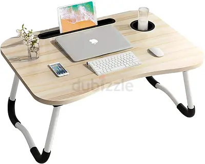 Portable Laptop Desk with Cup Holder