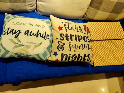 Home center sofa pillows