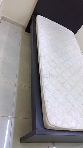 Single Bed Frame with Mattress