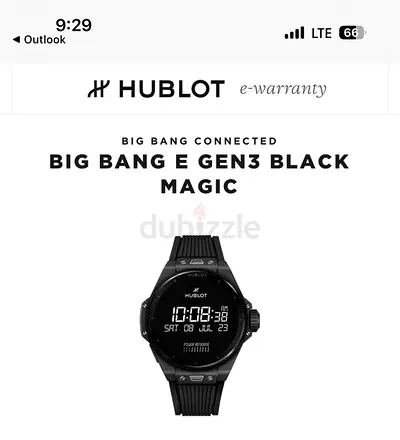 Hublot Big Bang black ceramic