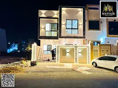 Townhouse villa at a special price in Al Zahia area, 6 master bedrooms, living room, lounge and roof