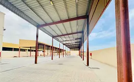 185 kv Electricity power/ 21,000 sqft open shed+ yard + Labour camp for rent in emirates industrial