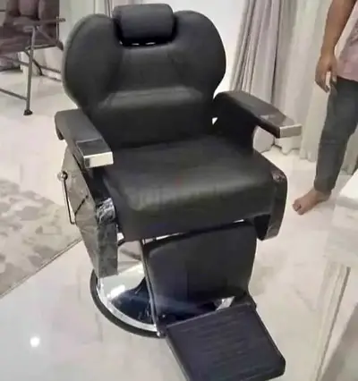 Stylish Black Barber Chair