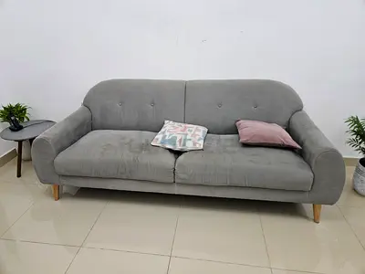 3seater sofa and small table