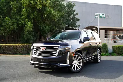2022 Cadillac Escalade Platinum Luxury — GCC | Under Warranty | 36 Speakers | Rear Entertainment