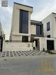 Luxury villa for sale in Al Yasmin area – Ajman | 6 master bedrooms | Modern design and spacious l